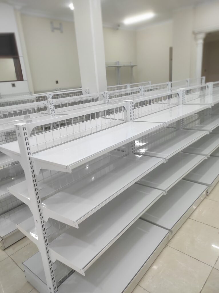 PEMASANGAN RAK TOKO MINIMARKET GONDOLA TIPE RR-150 DI SINDANG BARANG - BOGOR OLEH TIM RAJA RAK TOKO | RAKTOKO.ID