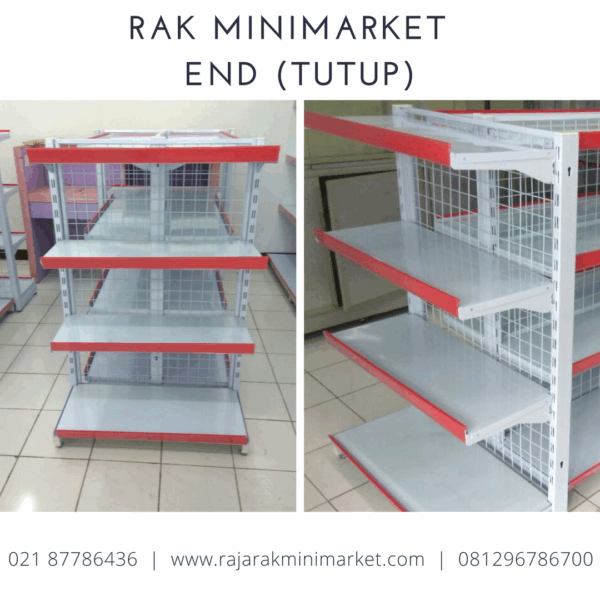 RAK TOKO DISPLAY MINIMARKET SWALAYAN MODERN TIPE RR‑13 | COCOK UNTUK RAK DISPLAY BERBAGAI JENIS TOKO | RAKTOKO.ID
