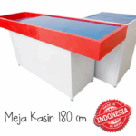 MEJA KASIR MINIMARKET TOKO SWALAYAN MODERN TIPE MK-05 SK-180 RAKTOKO.ID