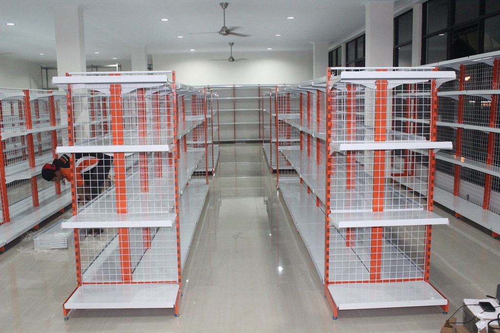 RAK DISPLAY TOKO MINIMARKET GONDOLA TIPE ALFAMIDI RR-18 | RAKTOKO.ID