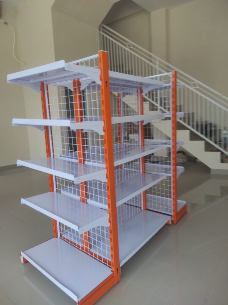 RAK MINIMARKET GONDOLA DISPLAY TOKO TIPE JF-15 DI PURWAKARTA OLEH TIM RAJA RAK TOKO